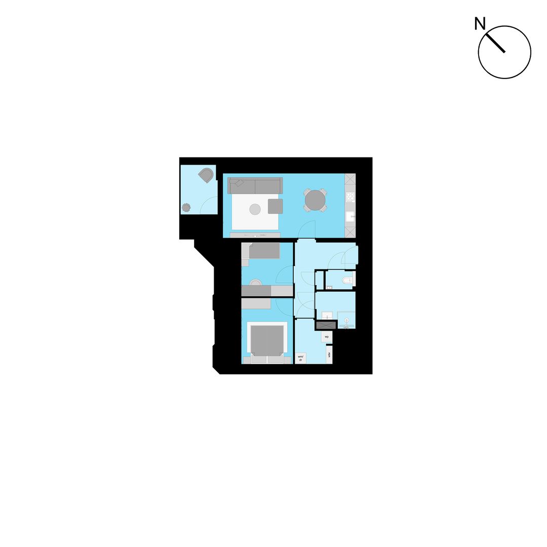 Foto 1 van HONGKONG 3-kamerappartement (Bouwnr. 34)