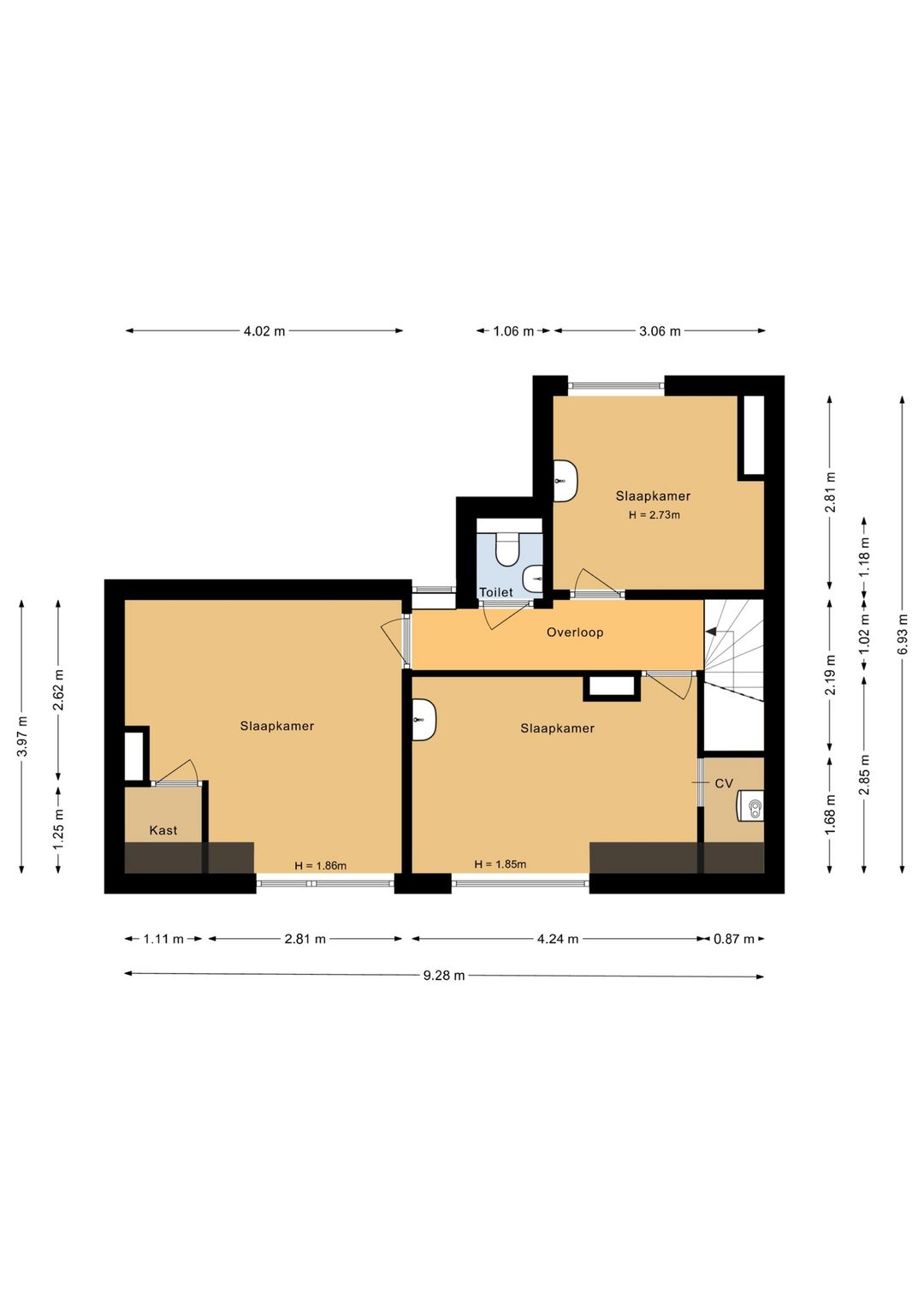 Foto 41 van Morelstraat 38-BS