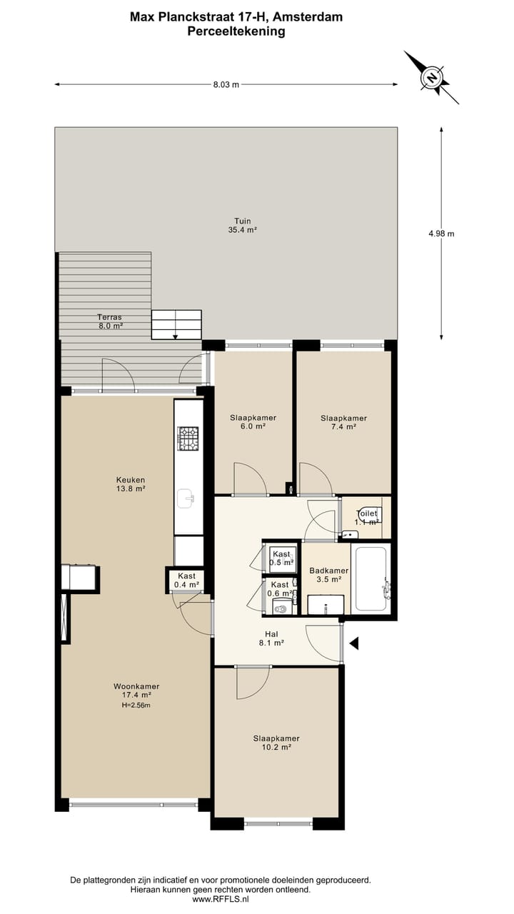 Foto 5 van Max Planckstraat 17-H