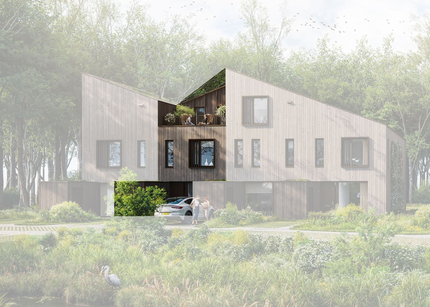 Foto 4 van Tussenwoning (Bouwnr. 2)