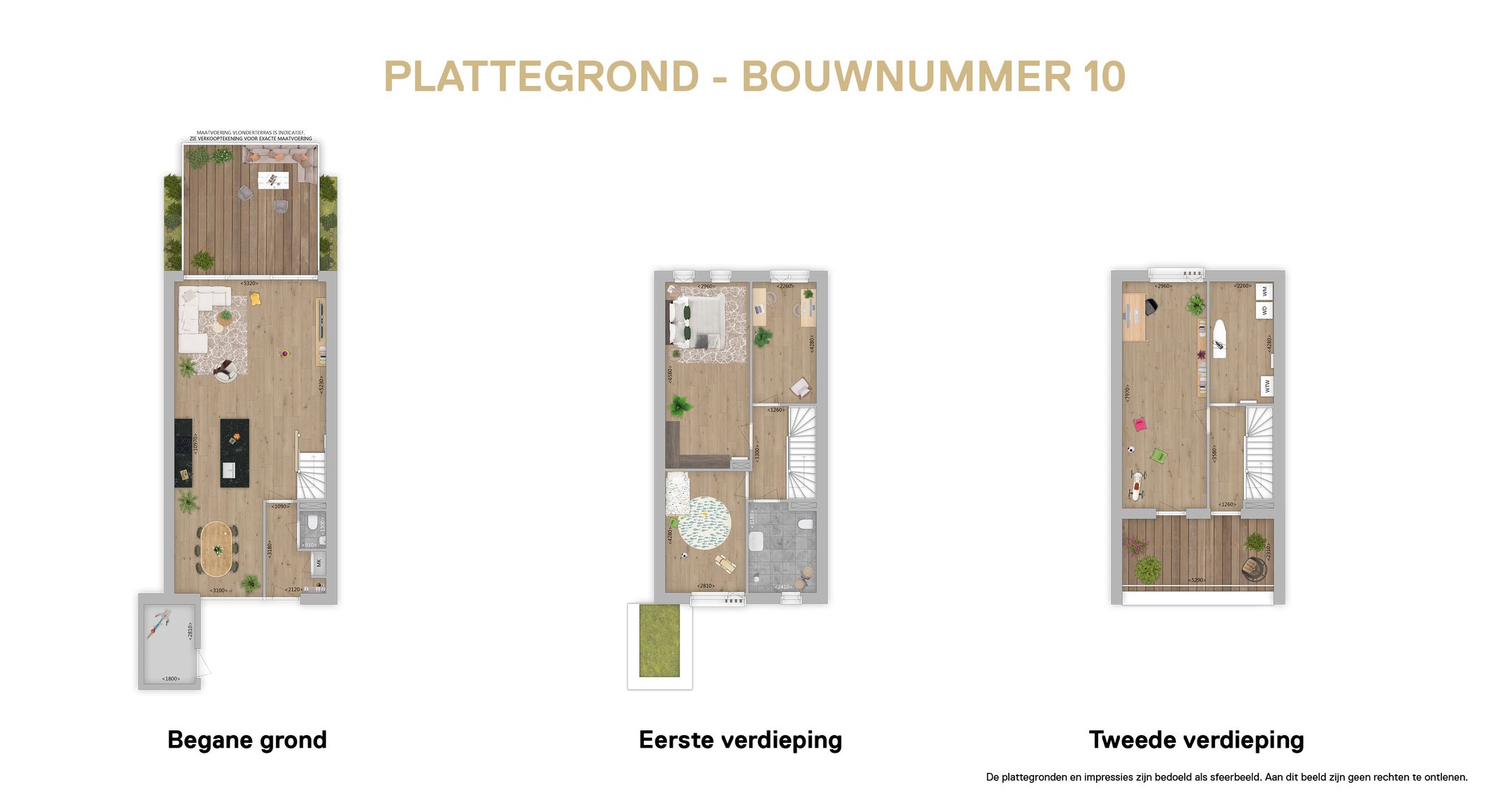 Foto 3 van Tussenwoning (Bouwnr. 10)