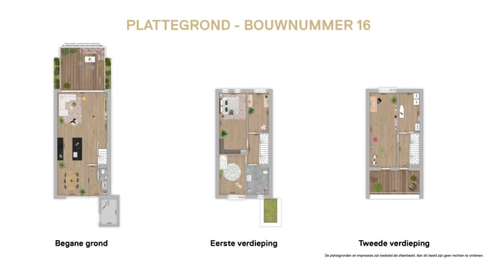 Foto 3 van Tussenwoning (Bouwnr. 16)