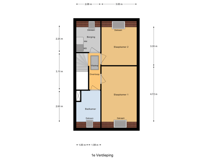 1e Verdieping