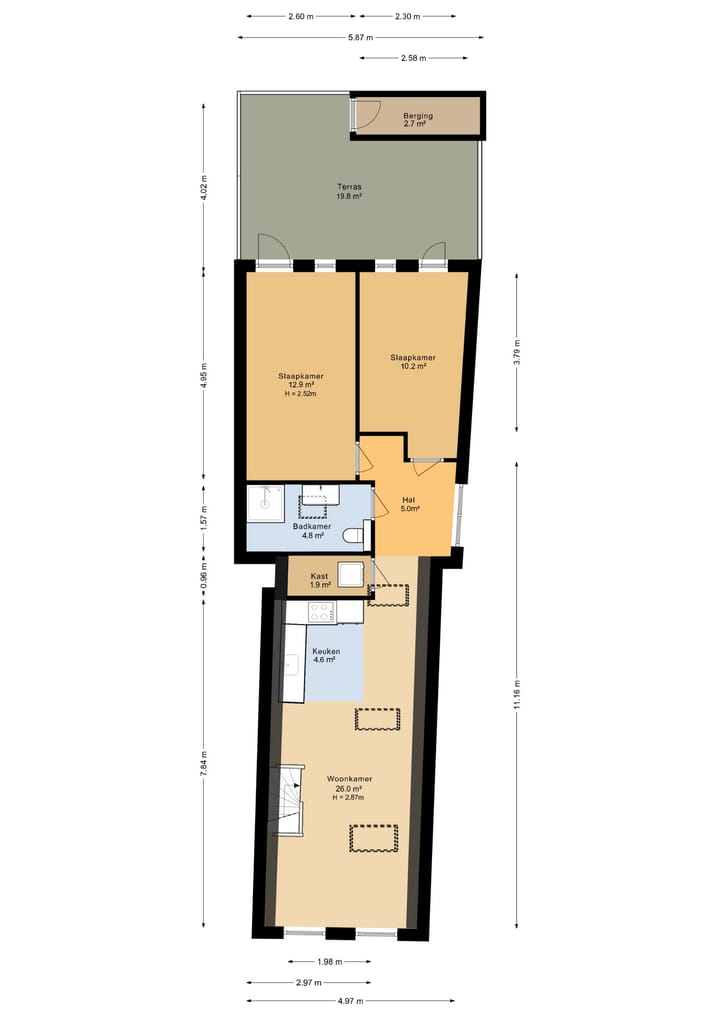 Foto 32 van Landstraat 51-A