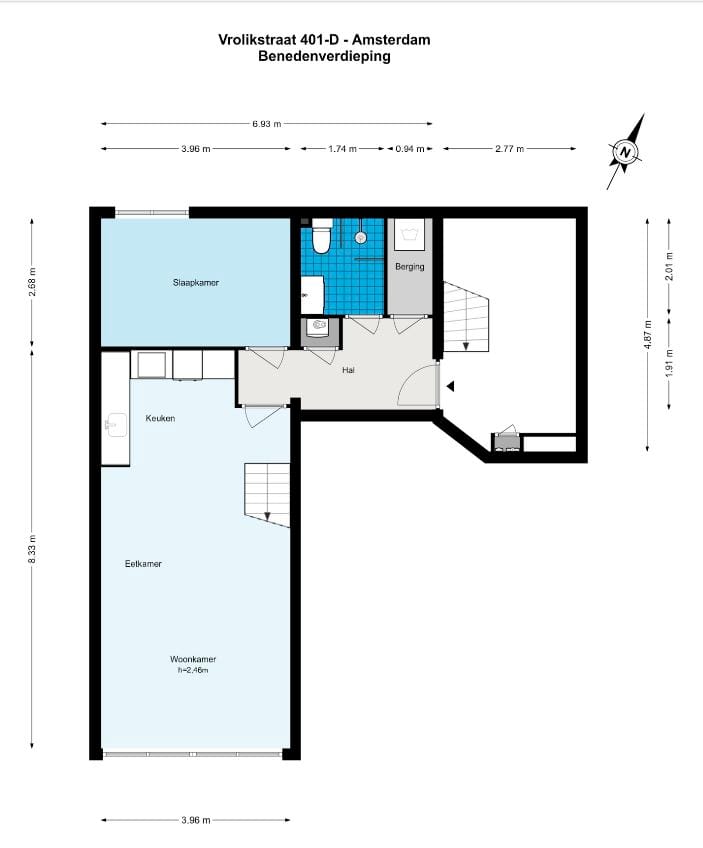 Foto 26 van Vrolikstraat 401-D