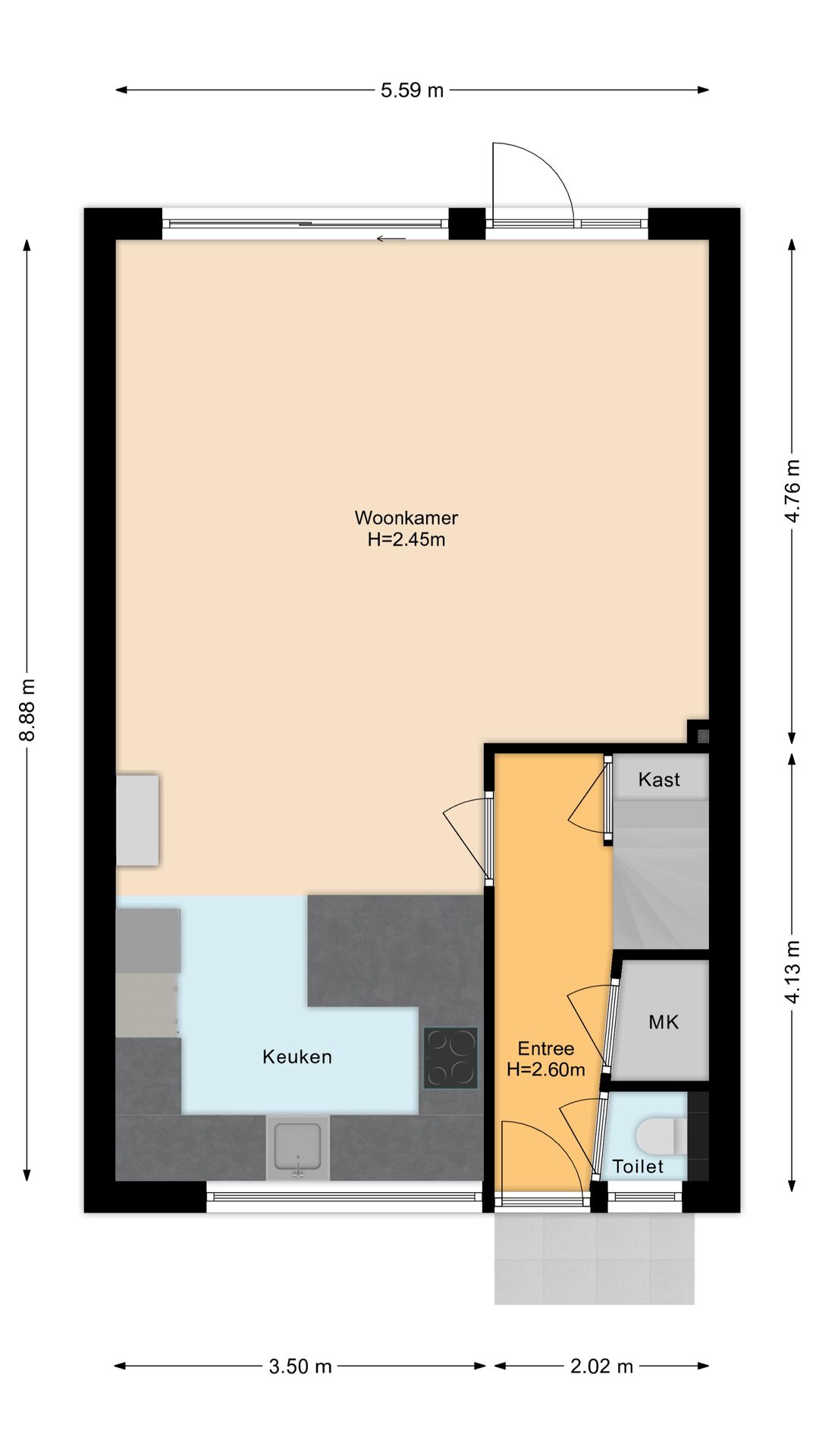 Foto 43 van Burggraaf Zwederlaan 5