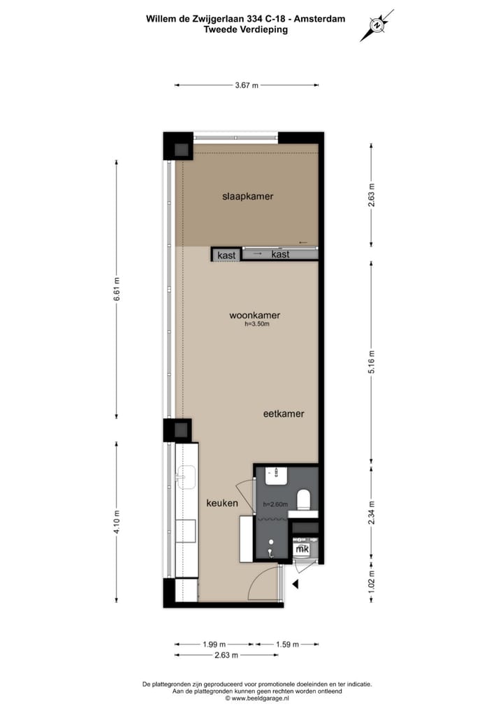 Foto 15 van Willem de Zwijgerlaan 334-C18