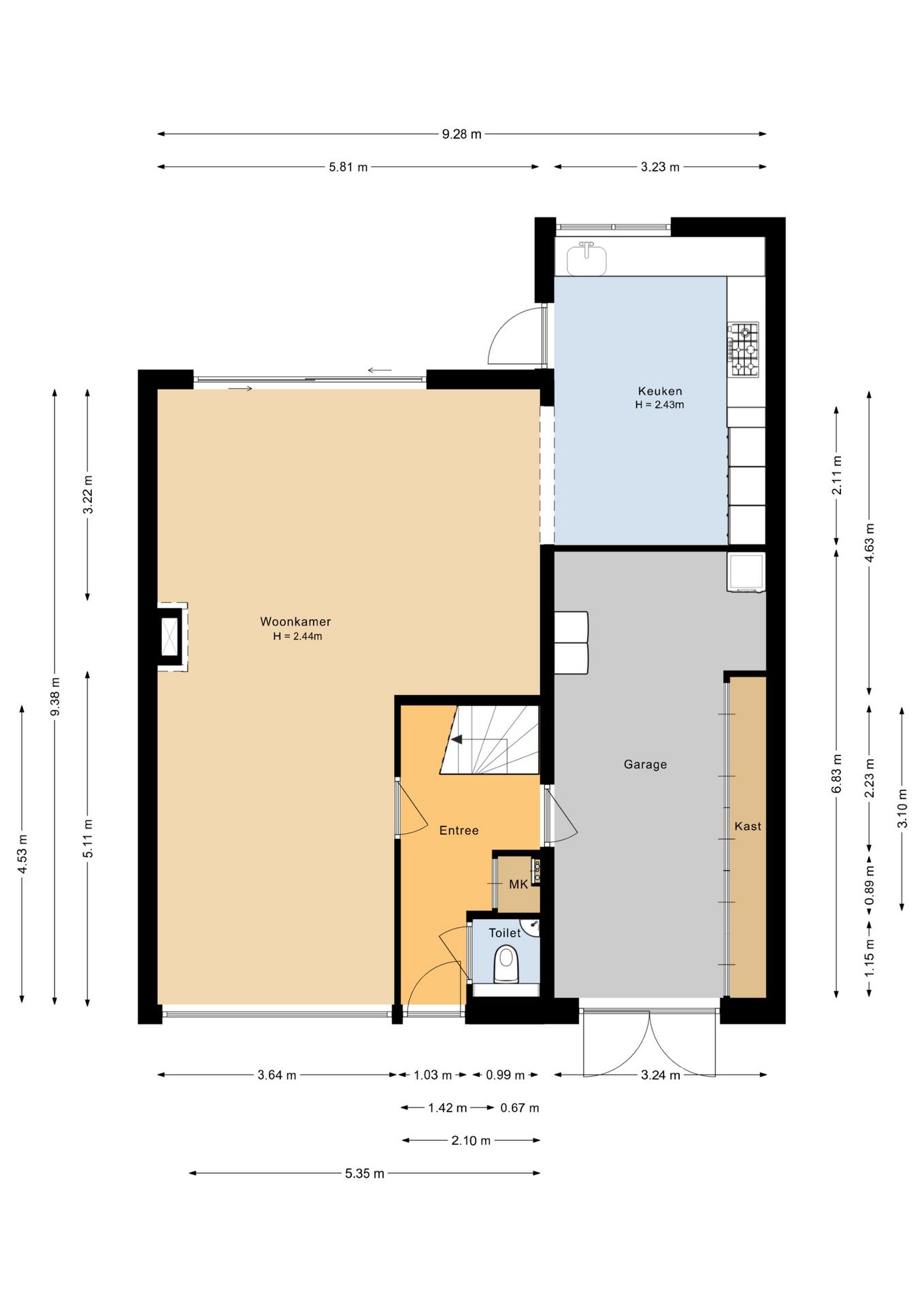 Foto 45 van Woensdagstraat 9