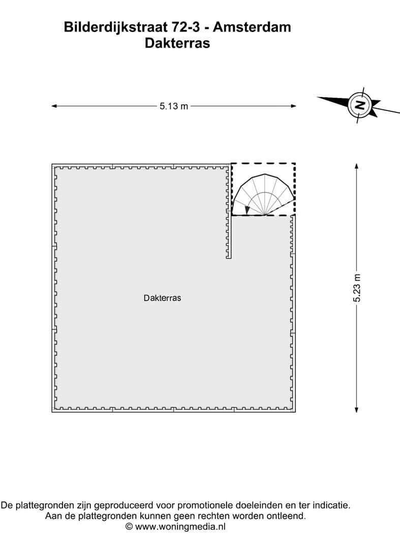 Foto 28 van Bilderdijkstraat 72-3