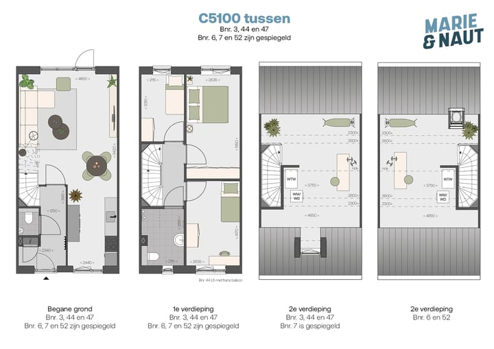 Foto 3 van C5100 tussen (Bouwnr. 44)