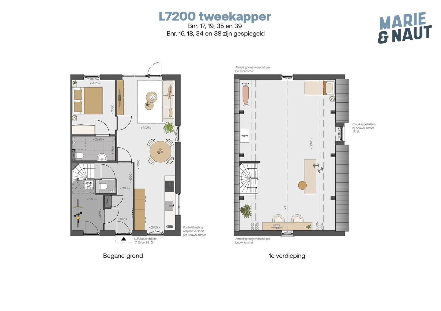 Foto 4 van L7200 tweekapper (Bouwnr. 38)