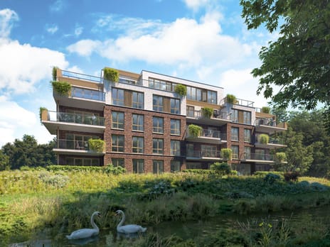 Image of Type C Apartment with shared street entrance