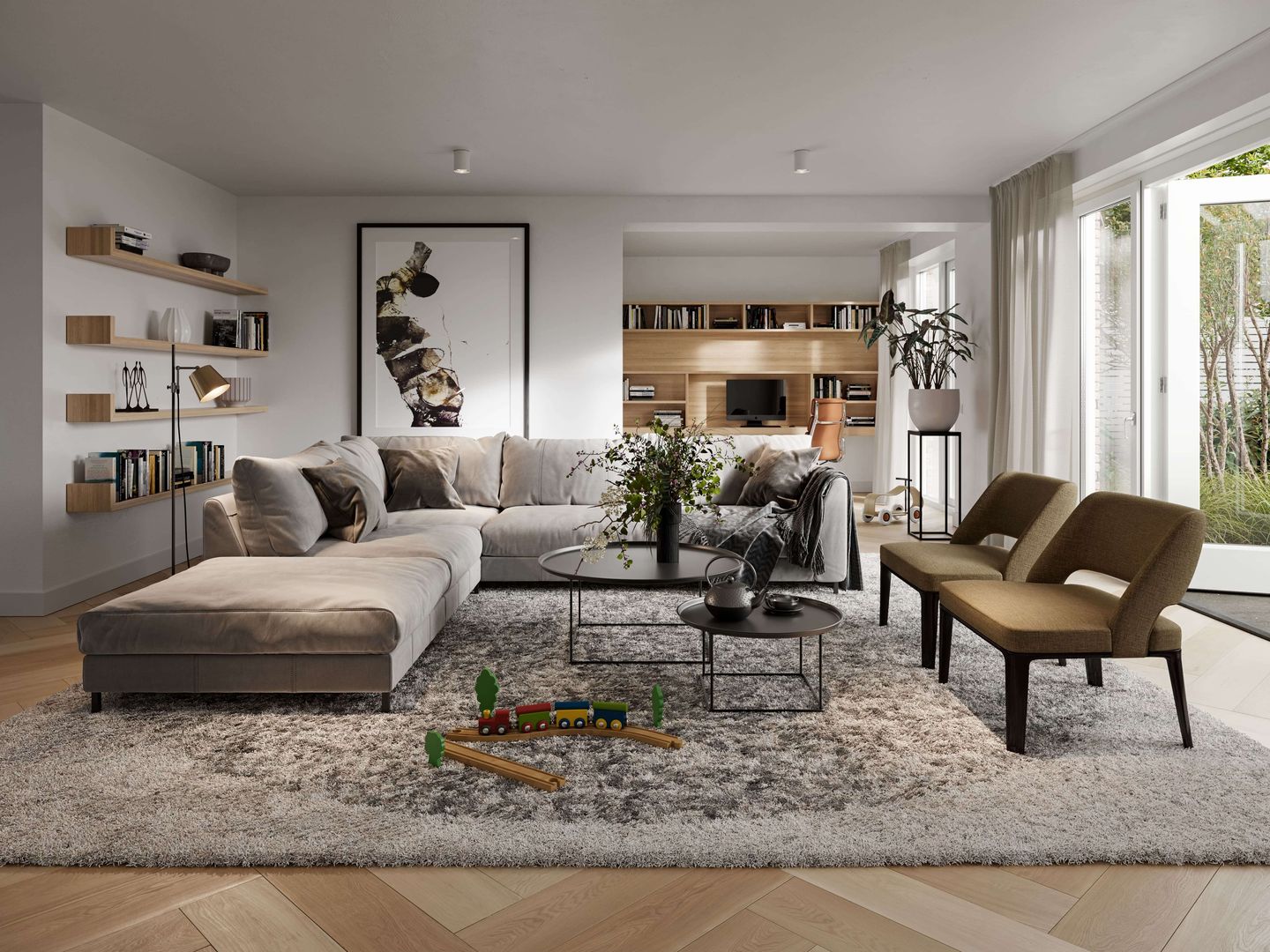 Foto 10 van De Heuvelsche Velden - tweekapper kavel 35