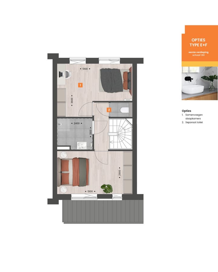 Foto 5 van De Heuvelsche Velden - tussenwoning 32