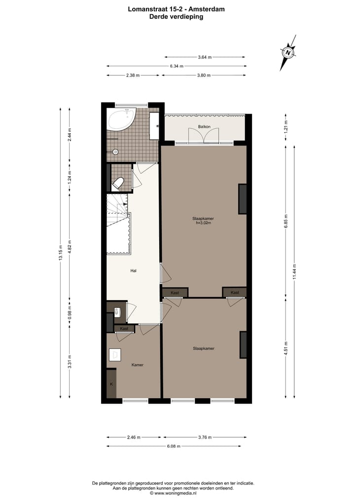 Foto 45 van Lomanstraat 15-2