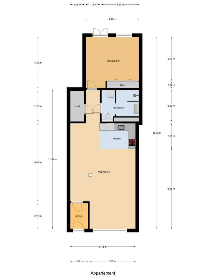 Photo 36 of Zonnebloemstraat 46-A