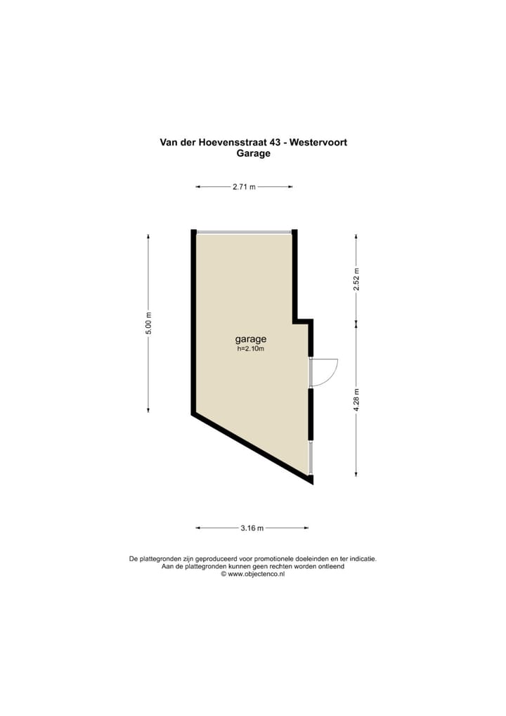 Foto 69 van Van der Hoevensstraat 43