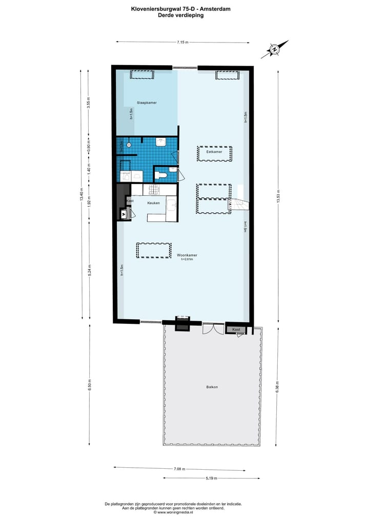 Photo 45 of Kloveniersburgwal 75-D