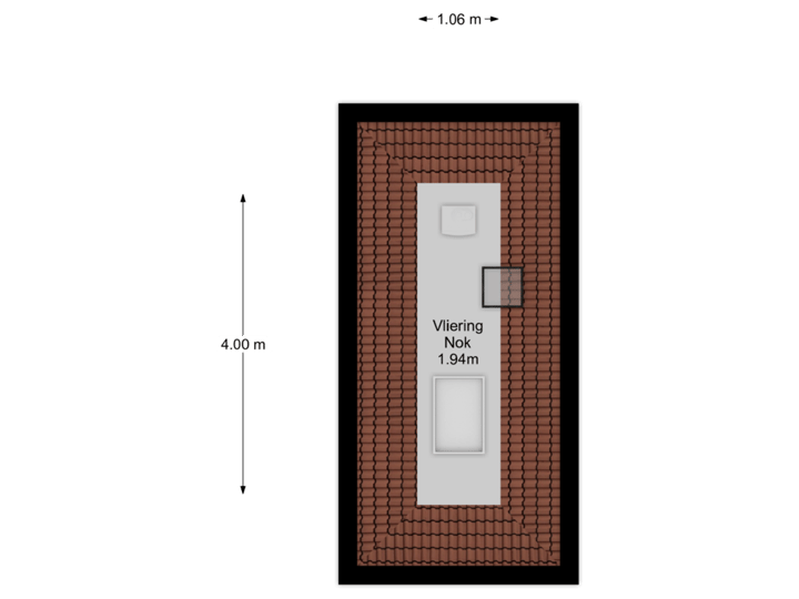 Vliering boven keuken