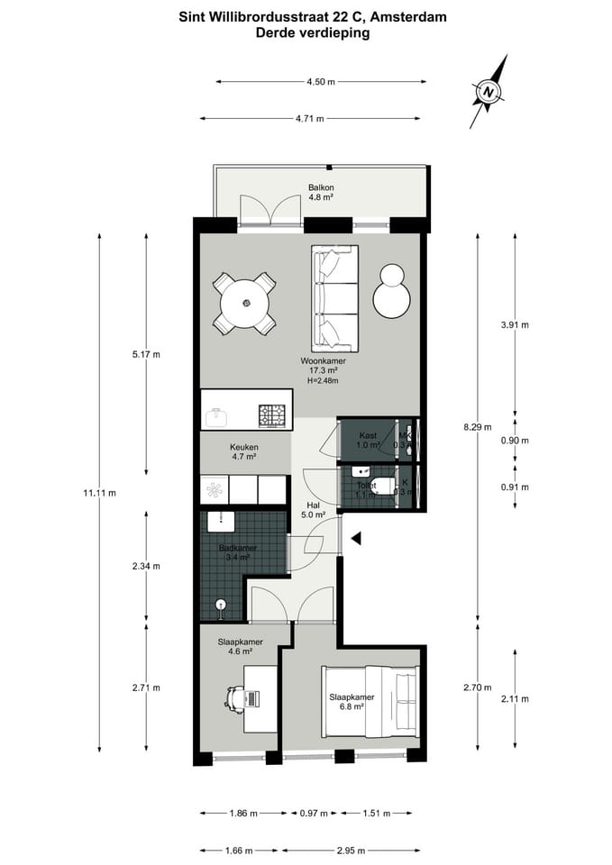 Photo 33 of Sint Willibrordusstraat 22-C