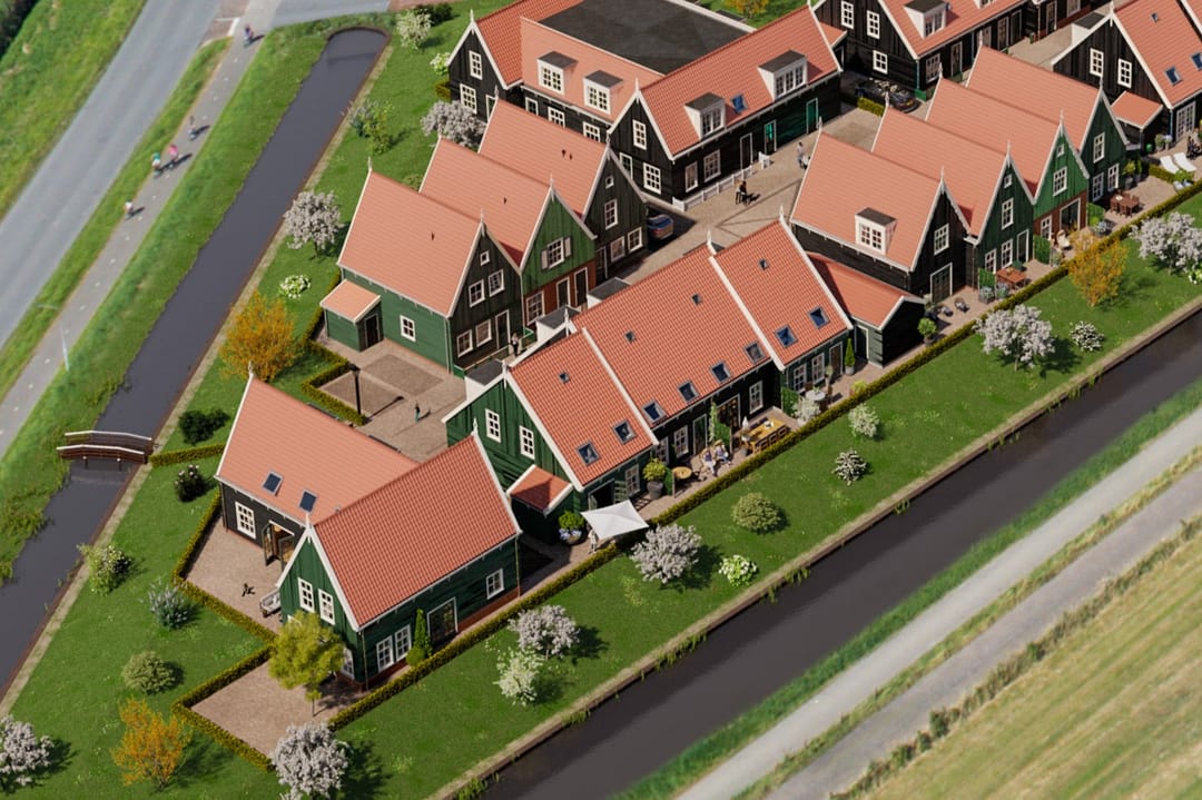 Foto 1 van 4-onder-1 kapwoningen (Bouwnr. Bouwnr. 4)