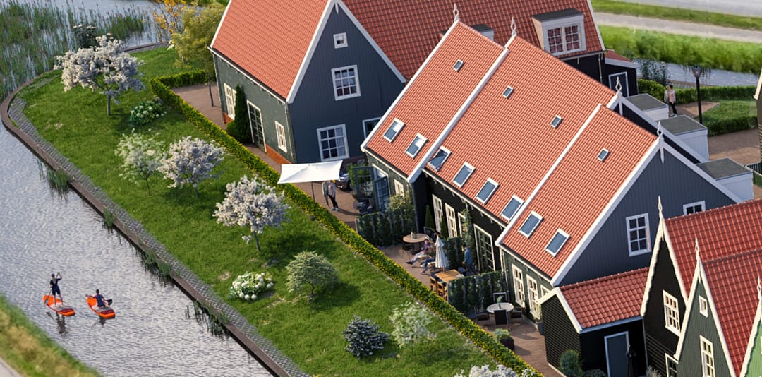 Photo 1 of 4-onder-1 kapwoningen (Bouwnr. Bouwnr. 5)