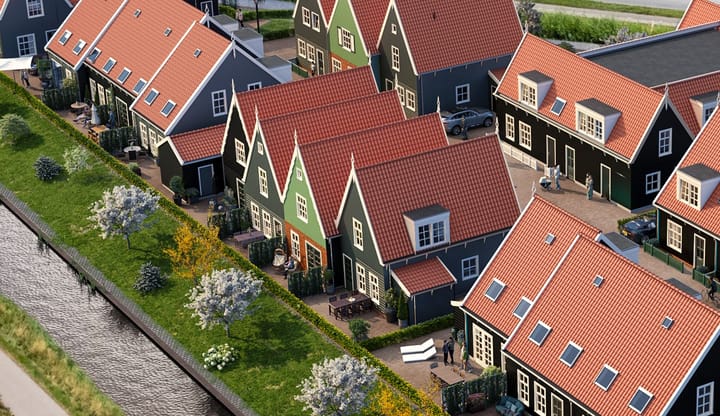 Photo 1 of 4-onder-1 kapwoningen (Bouwnr. Bouwnr. 7)