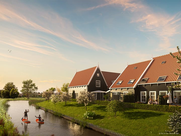 Photo 1 of 4-onder-1 kapwoningen (Bouwnr. Bouwnr. 6)