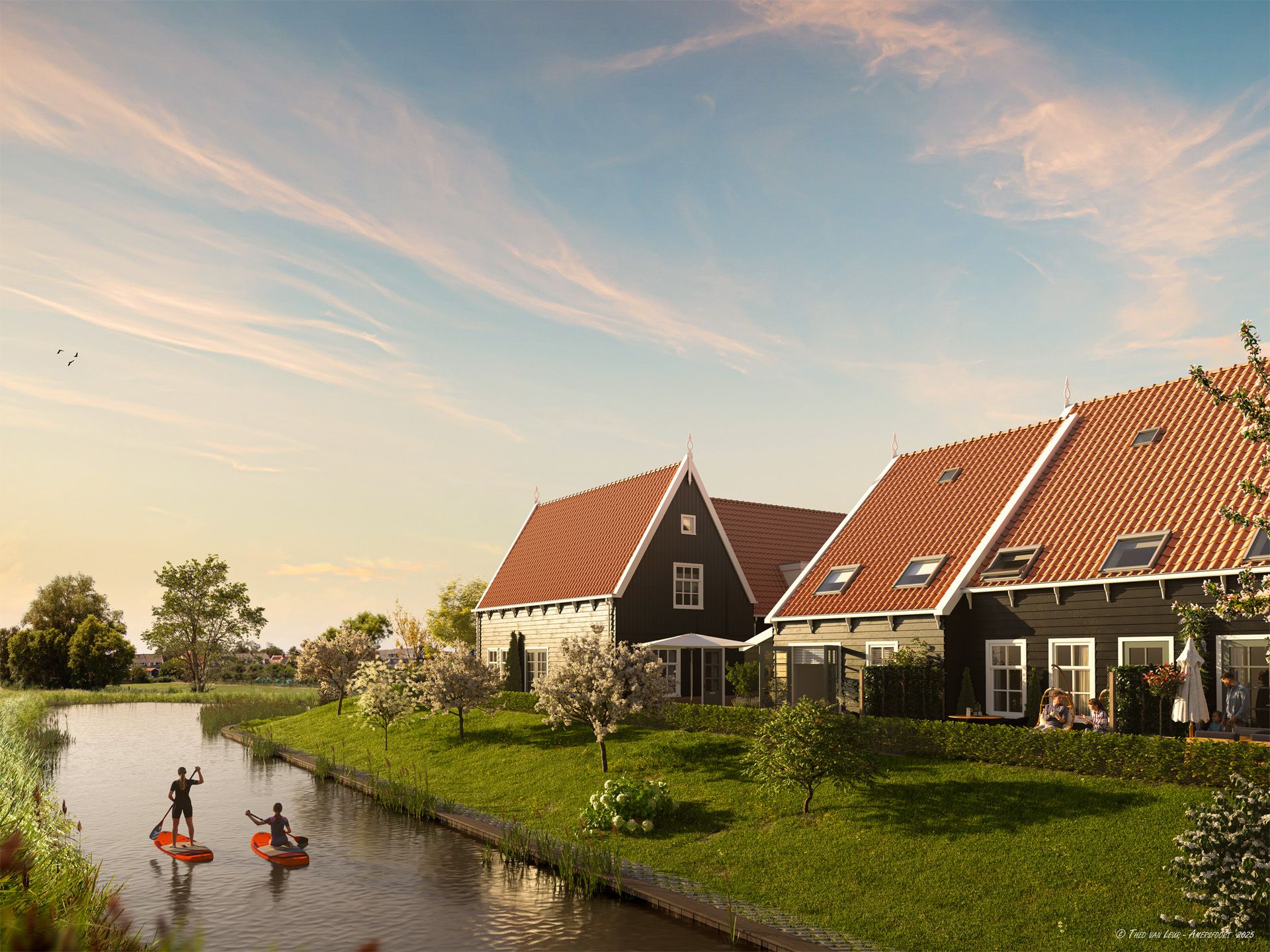 4-onder-1 kapwoningen (Bouwnr. Bouwnr. 6)  false