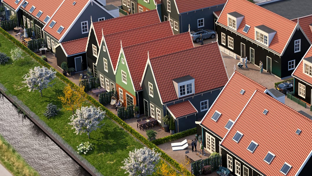 Foto 1 van 4-onder-1 kapwoningen (Bouwnr. Bouwnr. 10)