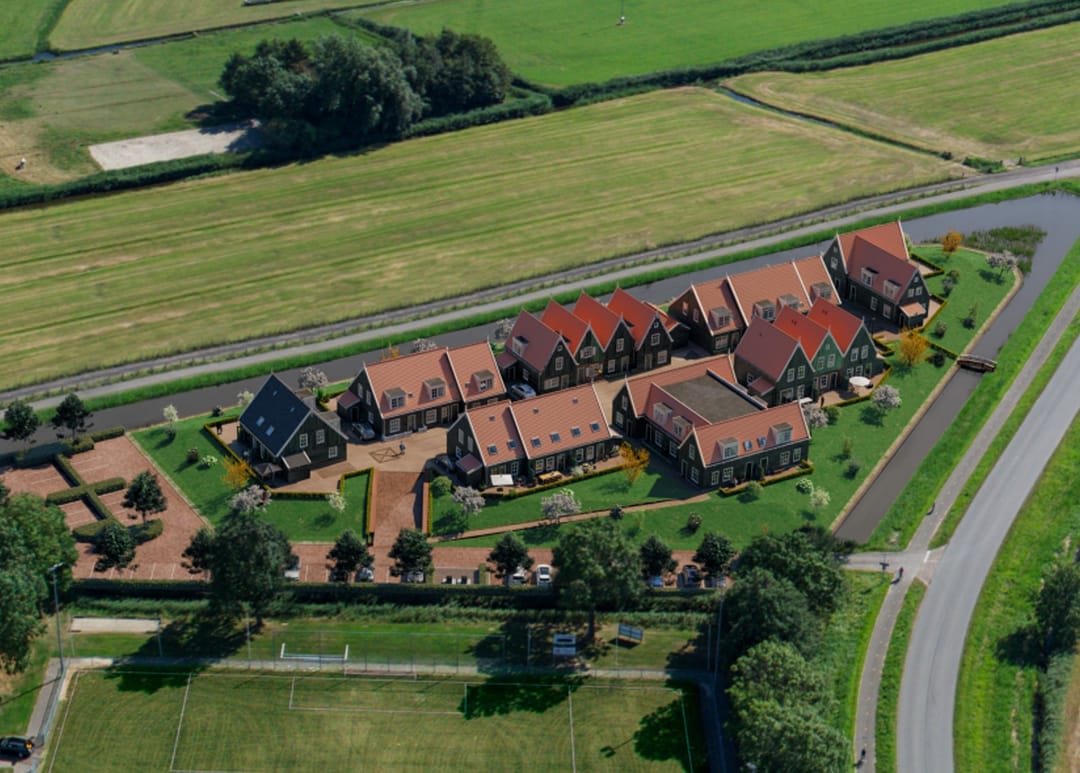 Foto 1 van 4-onder-1 kapwoningen (Bouwnr. Bouwnr. 8)