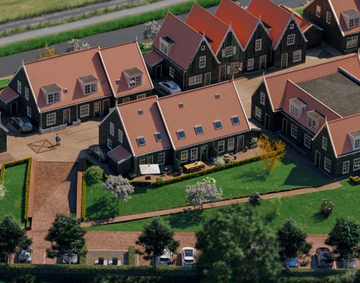 Photo 1 of 3-onder-1 kapwoningen (Bouwnr. Bouwnr. 17)