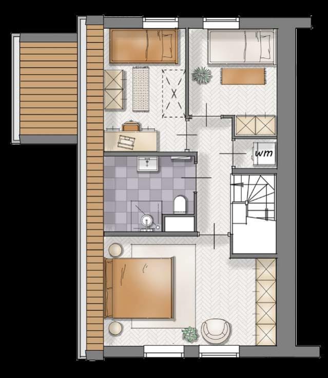 Foto 3 van 3-onder-1 kapwoningen (Bouwnr. Bouwnr. 29)