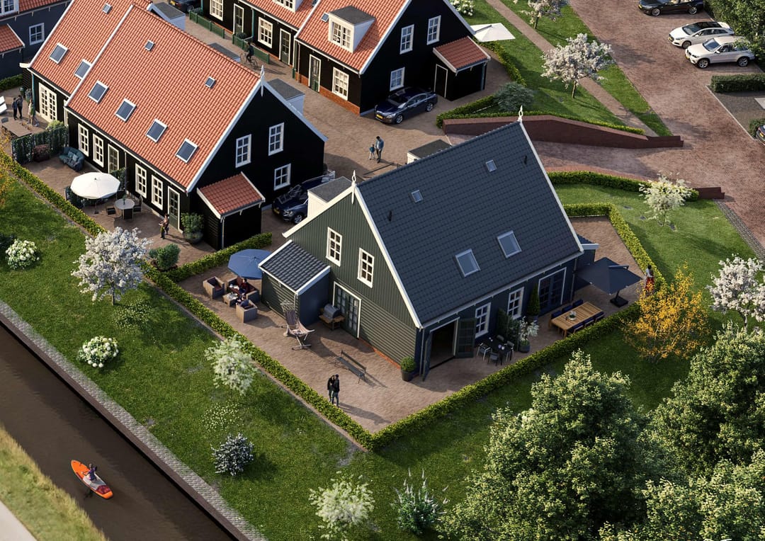 Foto 1 van 2-onder-1 kapwoningen (Bouwnr. Bouwnr. 14)