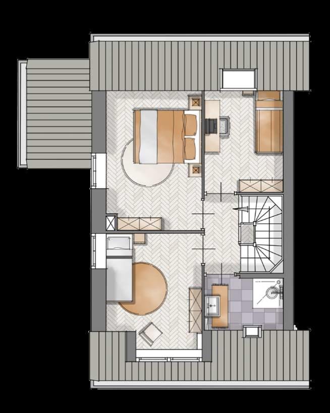 Foto 3 van 2-onder-1 kapwoningen (Bouwnr. Bouwnr. 14)