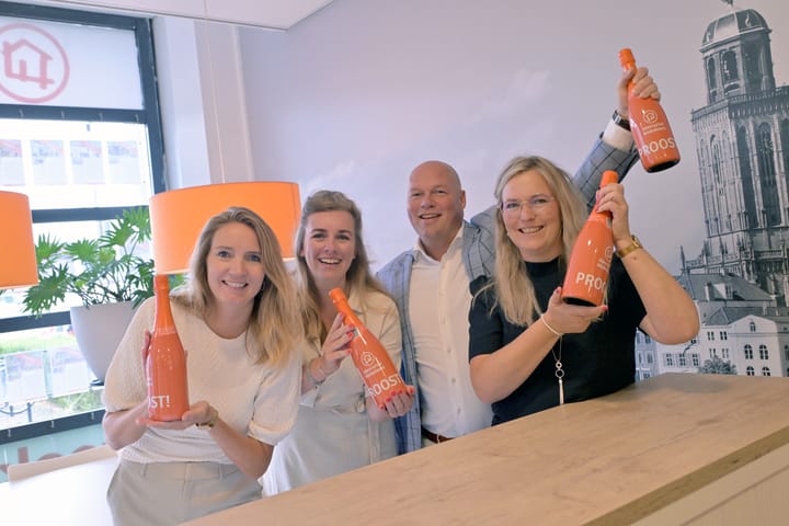 Een promotiefoto voor op kantoor