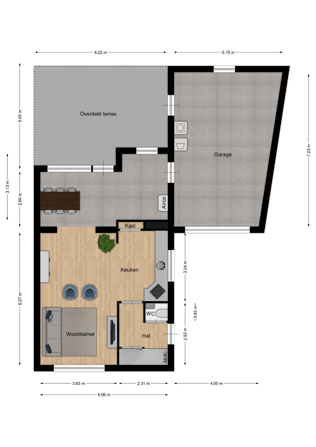 Foto 23 van Damiatestraat 68