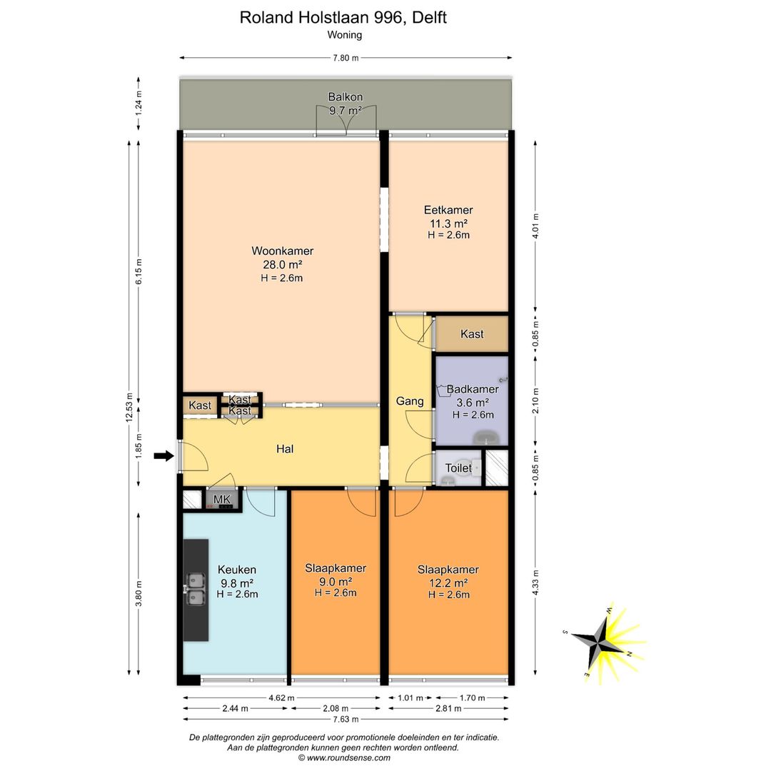 Foto 37 van Roland Holstlaan 996