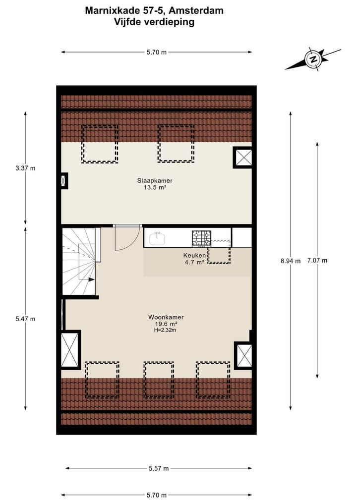 Foto 28 van Marnixkade 57-5
