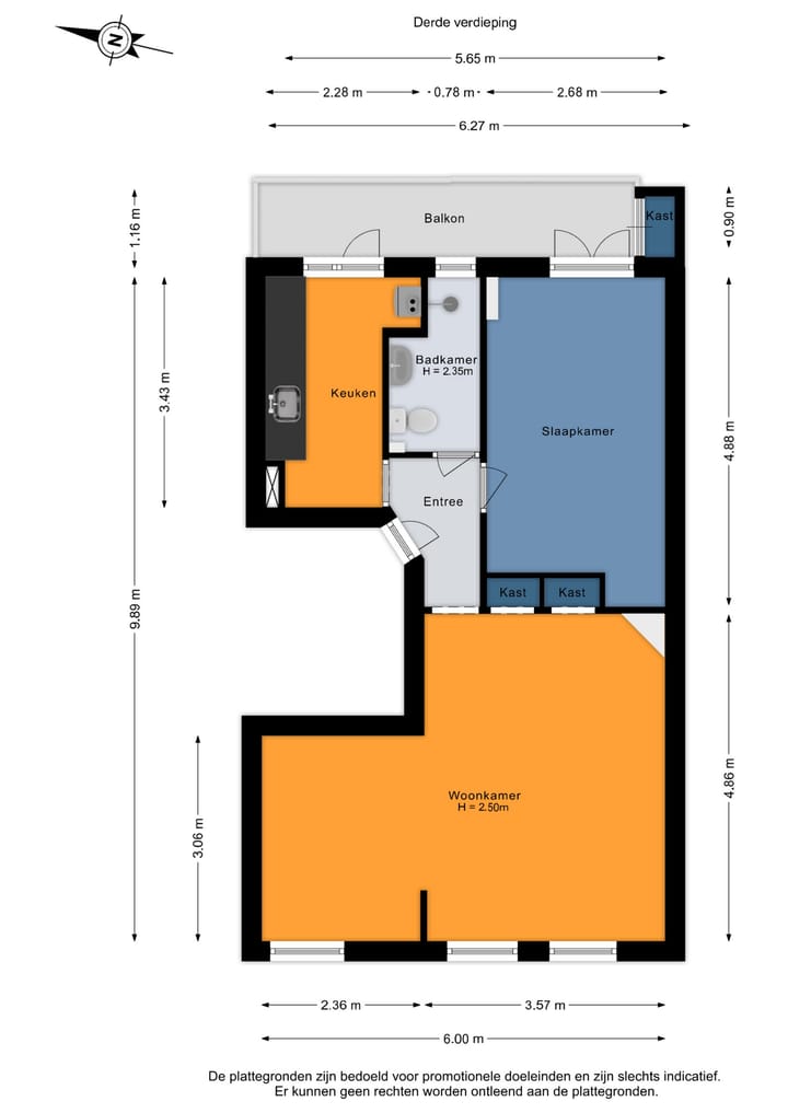 Foto 28 van Gaaspstraat 15-3