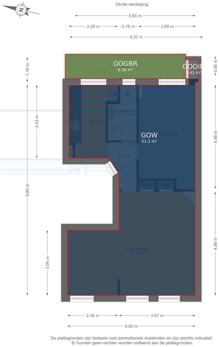 Foto 30 van Gaaspstraat 15-3