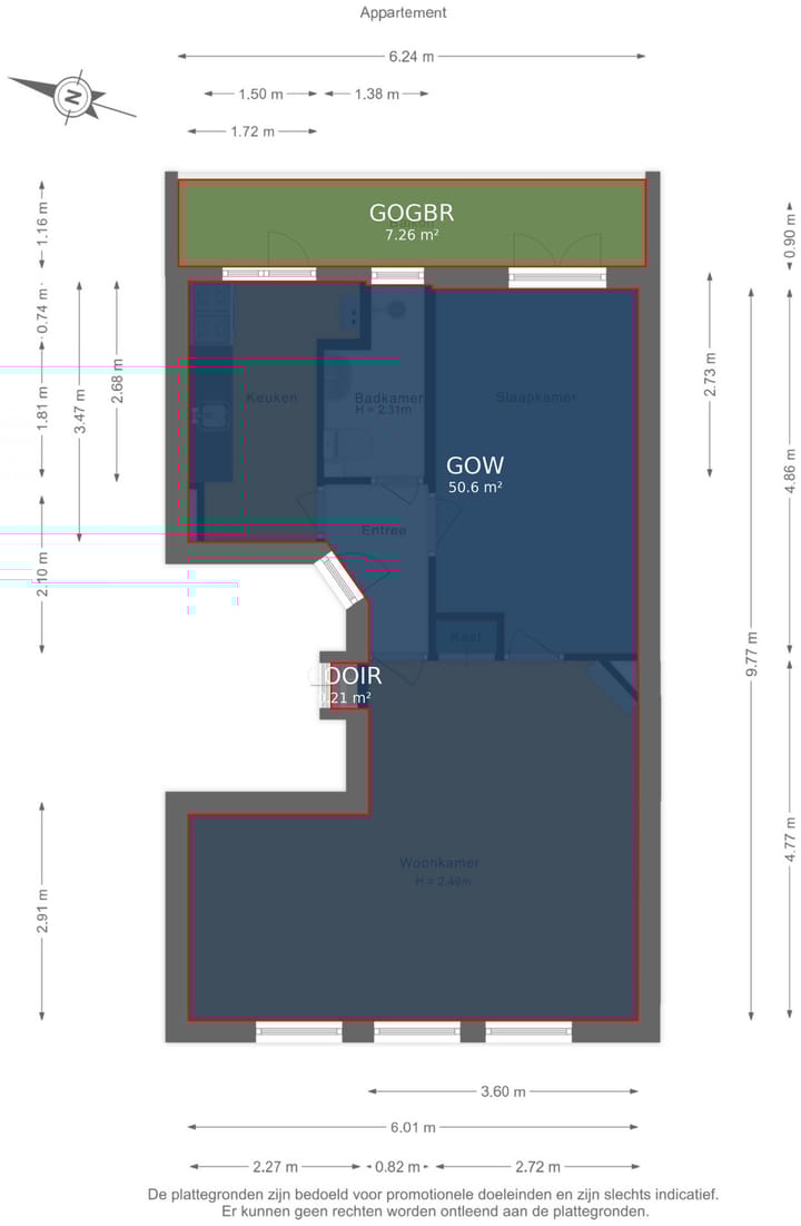 Foto 23 van Gaaspstraat 17-1