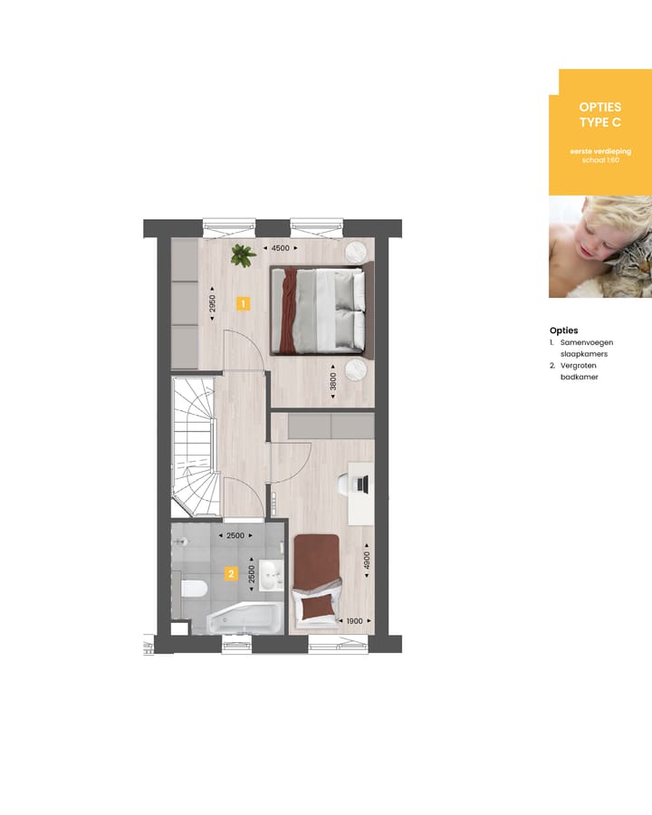 Foto 10 van Tussenwoning (Bouwnr. 5)
