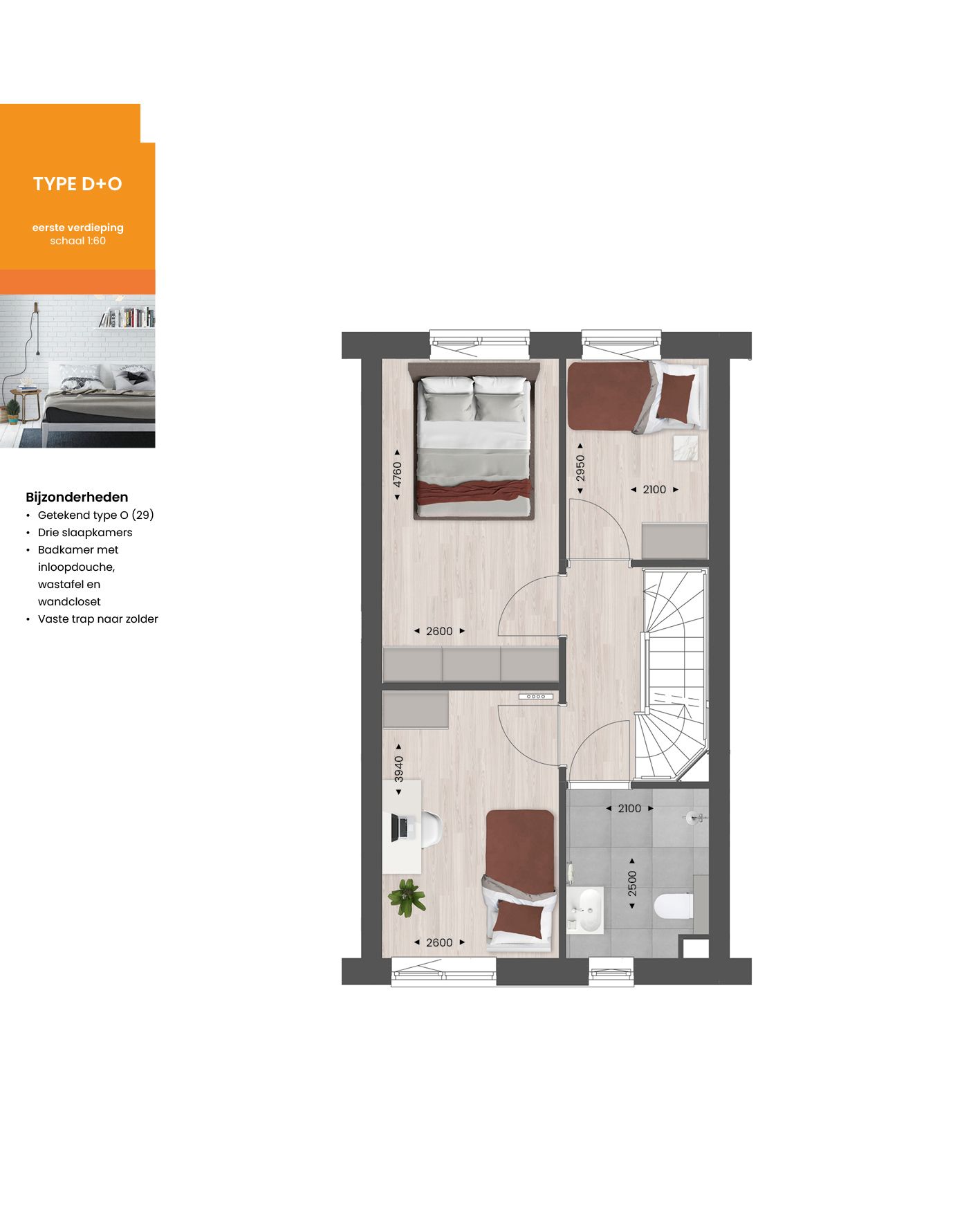 Foto 10 van Tussenwoning (Bouwnr. 29)