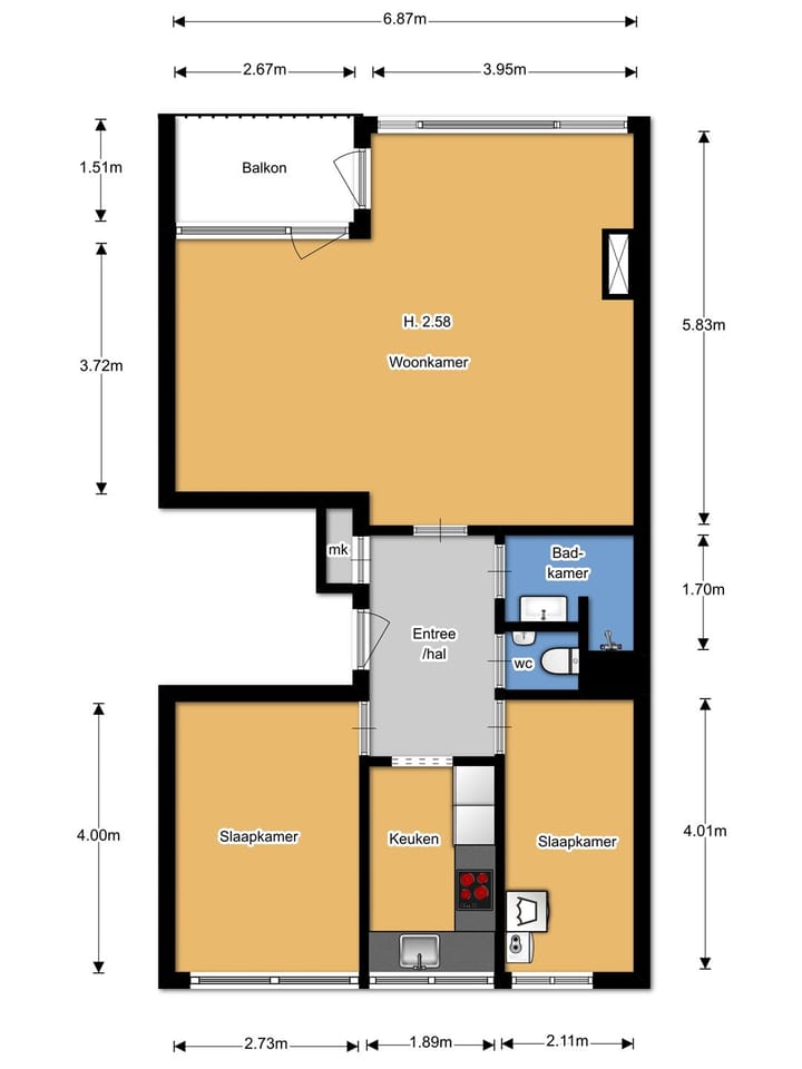 Photo 18 of Nieuwe 's-Gravelandseweg 50-B