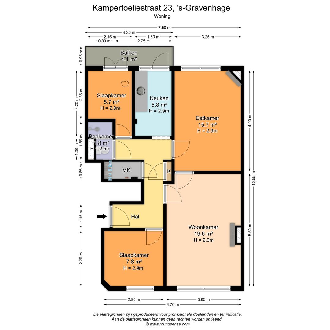 Photo 22 of Kamperfoeliestraat 23