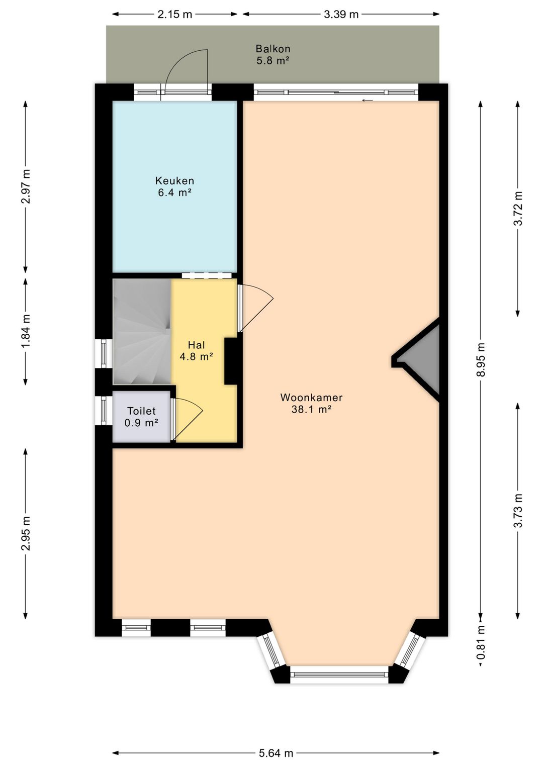 Foto 32 van Friesestraatweg 16-2A