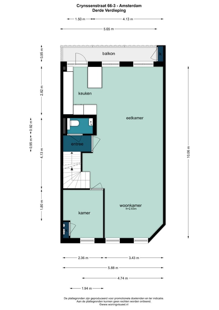 Foto 29 van Crynssenstraat 66-3