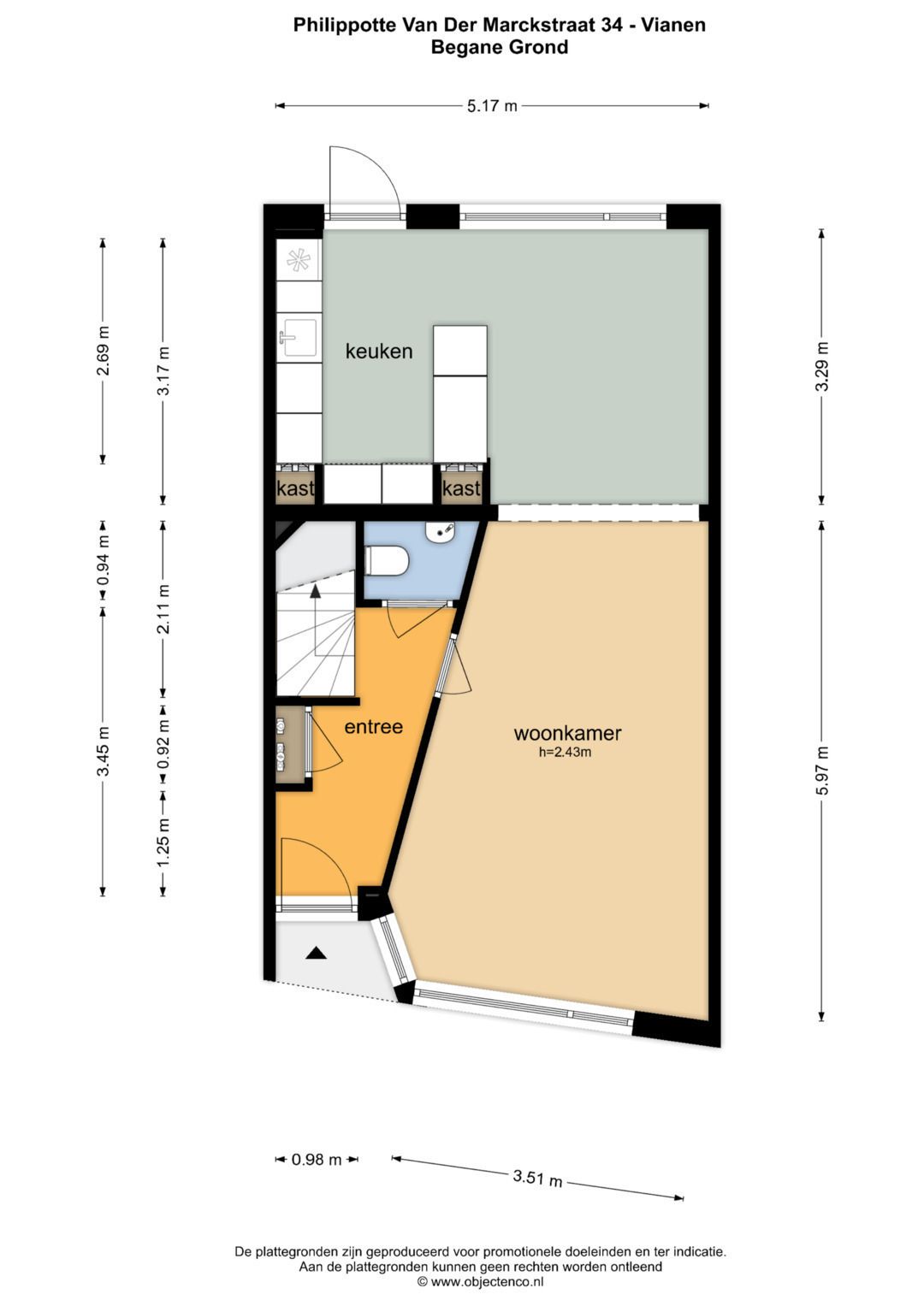 Foto 81 van Philippote van der Marckstraat 34