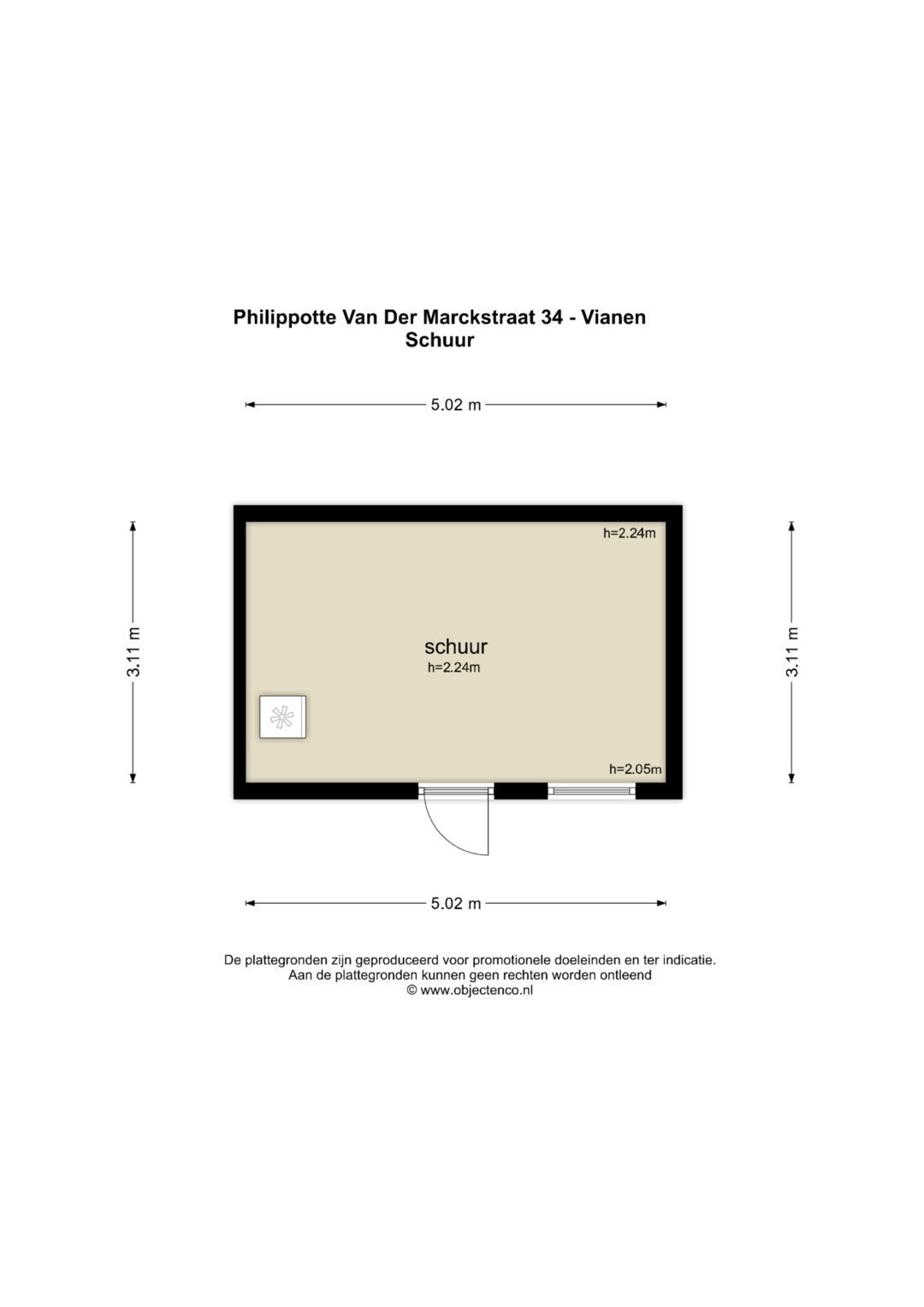 Foto 93 van Philippote van der Marckstraat 34